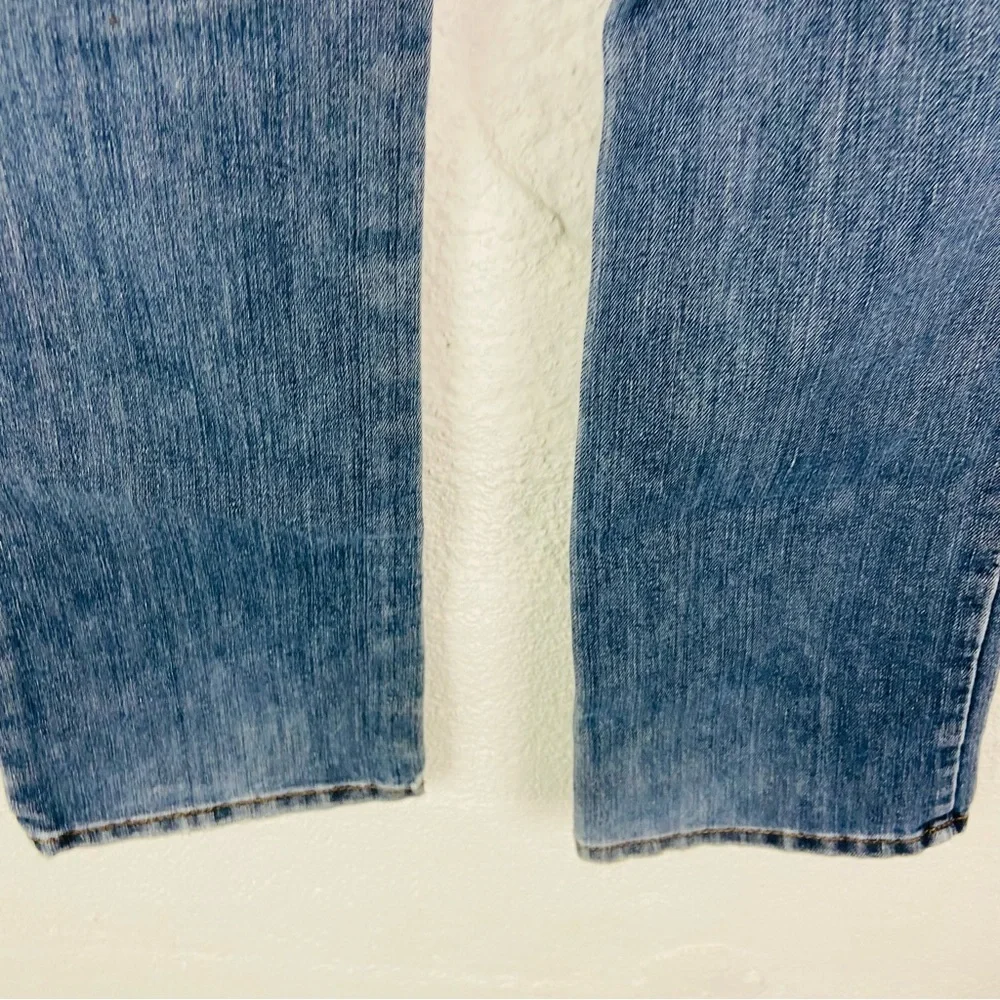 The Children's Place Blue Bootcut denim distressed Jeans size 8